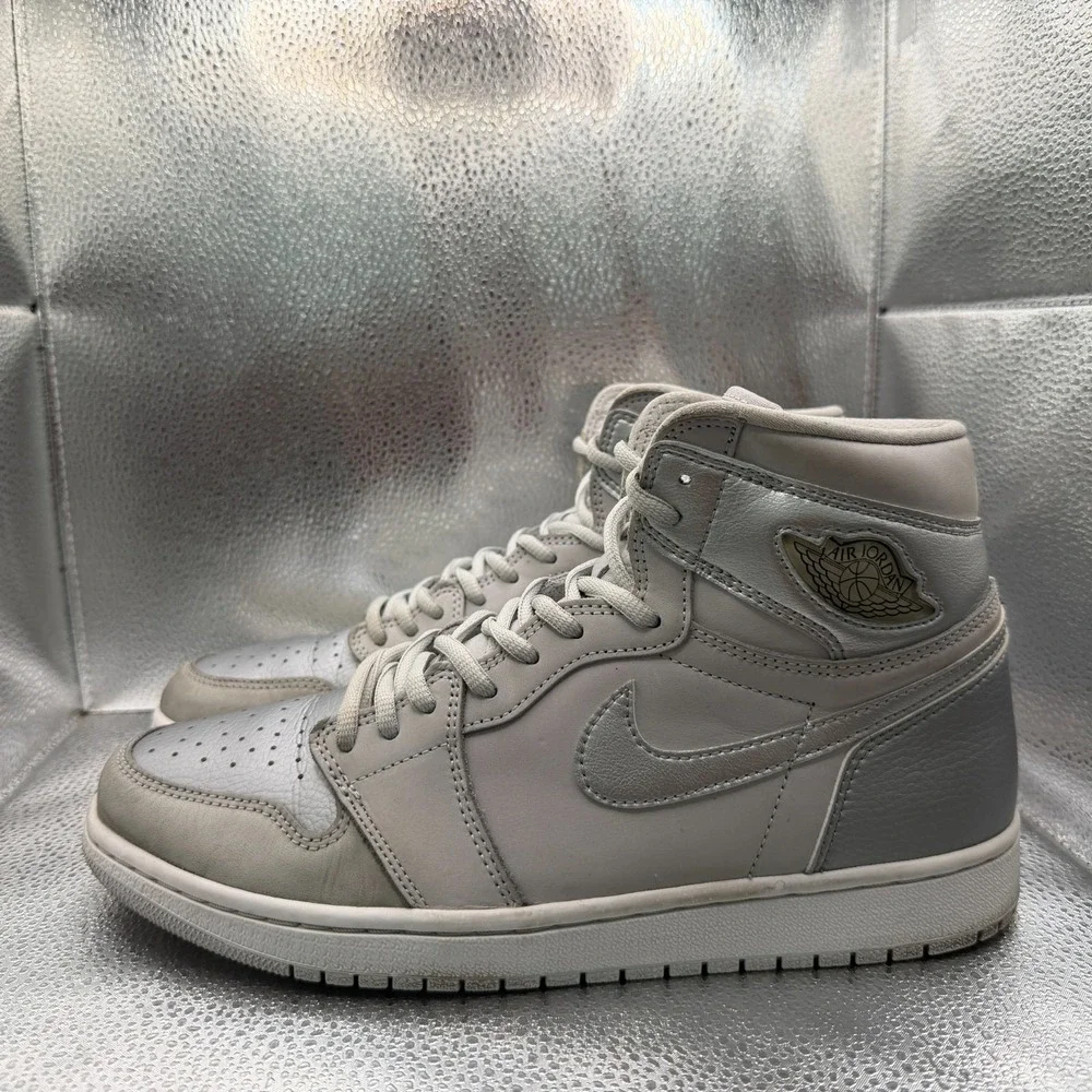 Size 10 Jordan‎ 1 Retro High OG Japan Tokyo 2020 Gray Mens Sneakers DC1788-029